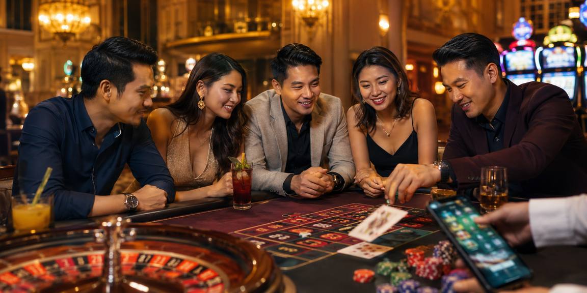 Dealer Hidup, Meja Sebenar, Permainan Anda